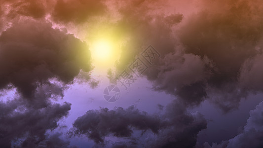 天空多彩的云层 天空抽象的背景天气云景戏剧性日落晴天天堂阳光蓝色太阳多云图片