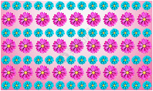 各种花的数字纺织品设计打印装饰品花园玫瑰蓝色风格装饰植物婚礼荒野图片