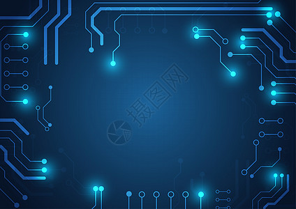 线路板技术背景硬件电子母板电脑芯片概念木板电路插图电子产品背景图片