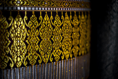 丝绸面料泰国和亚洲传统风格奢华墙纸产品女性编织店铺手工文化纺织品纪念品图片