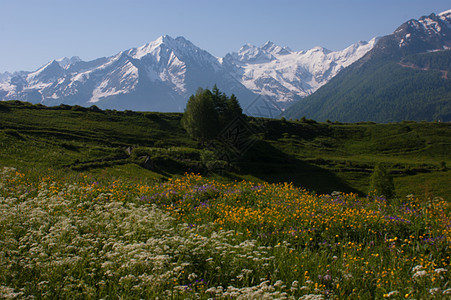 意大利山高山山脉风貌风景山脉背景图片