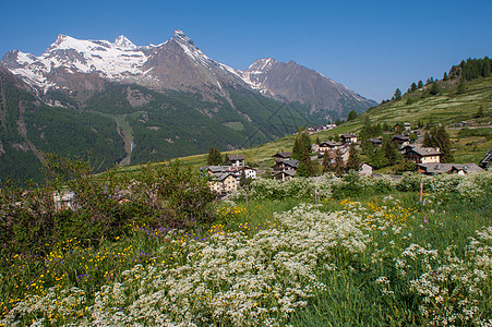 意大利山高山山脉风貌风景山脉背景图片