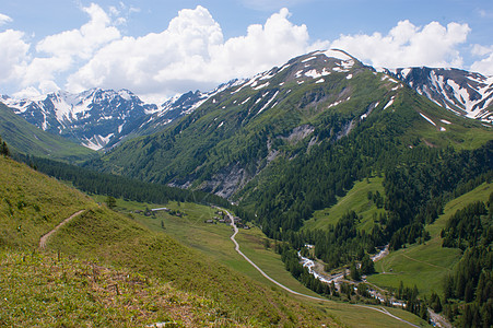 Swis alps 地貌景观风景山脉旅行踪迹步道山谷村庄树木游记图片