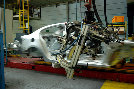 汽车生产线生产输送带命令技术活动植物发动机金属工具车辆图片
