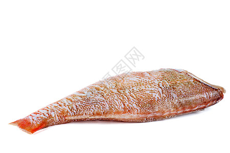 准备就熟的红洞鱼蔷薇美食食物栖息海鲜白色荒野身体海洋烹饪图片