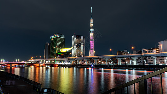 东京夜幕图片
