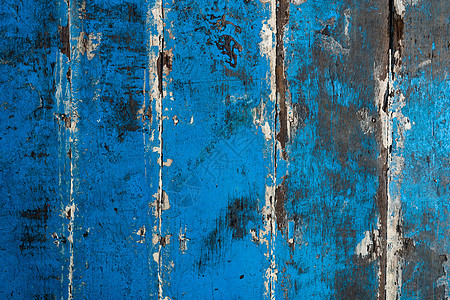 涂有蓝色纹理或背景的旧木头木材风格地面硬木材料乡村木板边缘粮食风化图片