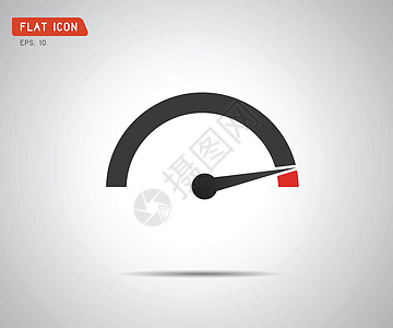 性能测量 徽标 Speedicon 矢量它制作图案插图宽带测试互联网指标唱歌车速圆圈仪表技术图片