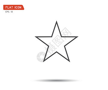Clasic 明星图标平网络插图金子庆典评分圆形剪贴用户艺术黑色图片