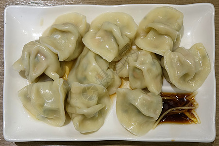 中国蔬菜大杂人酱油美食食物面团服务盘子水饺图片