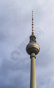 德国柏林的电视塔(Fernsehturm)图片