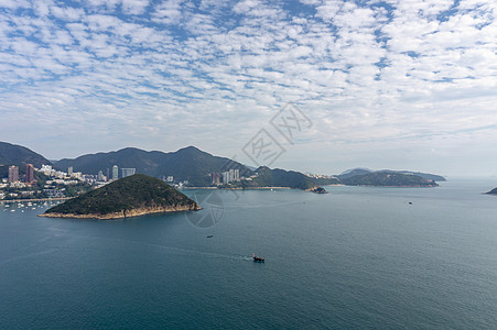 海中城市的风景海滩海岸线天空蓝色旅游海洋假期热带海岸旅行图片