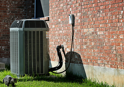 AC AC效率热泵机器机组扇子空调冷气机冷却剂加热器力量图片