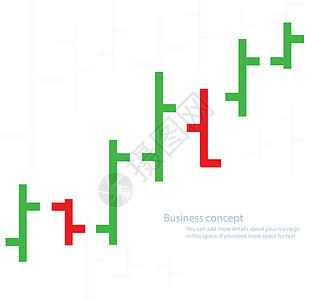 条形图图的证券交易所矢量它制作图案贸易金融库存蓝色交换利润线条展示图表商业图片