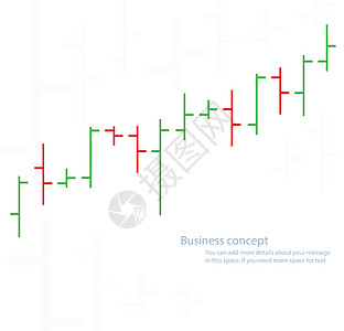 条形图图的证券交易所矢量它制作图案生长报告库存插图展示贸易电脑蓝色外汇经济图片