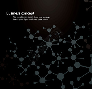 科学背景 黑色分子背景遗传和化学化合物医疗技术或科学 您设计的概念数据生物原子基因网络顺序化学技术生物学细胞图片