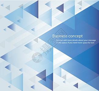 抽象的蓝色三角形背景壁纸矢量图制作图案网络技术白色艺术商业圆圈横幅公司海报创造力图片