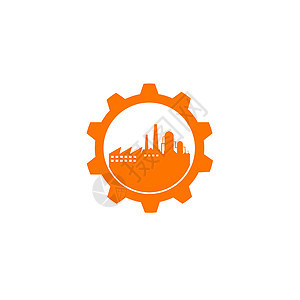 白色背景上的工业图标 现代生产技术活力商业机械齿轮建筑炼油厂化学品办公室艺术工作图片