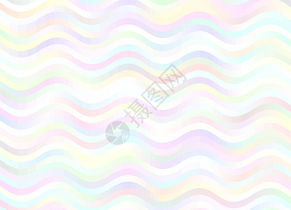 淡色波浪背景图案光和胫骨彩虹蓝色曲线流动墙纸海浪插图艺术条纹液体图片