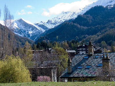 意大利山高山山脉风貌山脉风景背景图片