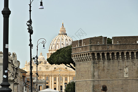 Casilica和圣彼得的穹顶图片