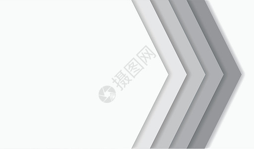 抽象现代白线背景矢量图 EPS1横幅白色创造力插图商业技术网络墙纸灰色艺术图片