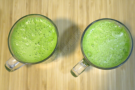 绿菜汁解毒饮料绿色生活方式白色混合物芹菜果汁饮食营养菠萝黄瓜图片
