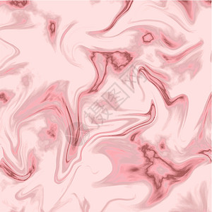 抽象液体粉红色大理石效果背景印迹花岗岩玻璃墨水手绘颜色波浪装饰纹理地面图片