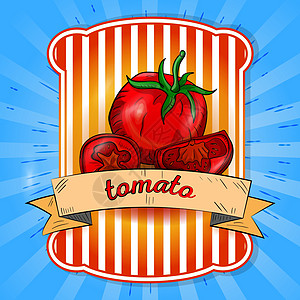标签插图整个番茄切成片图片