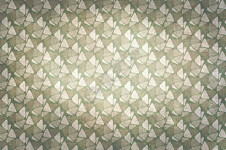 六十年代装饰背景插图褐色灰色绿色装饰品墙纸风格三角形几何学图片