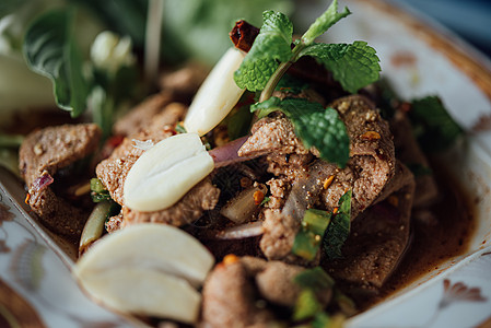大环是泰国以山食品午餐文化美食市场浴缸蔬菜餐厅工作室沙拉热带图片