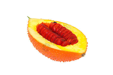 Gac furut 鱼油热带甜瓜营养情调紫色市场种子异国食物生产图片