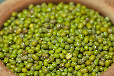 绿豆玻璃公克粮食发芽食物蔬菜幼苗美食种子扁豆图片