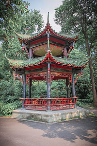 中国在公园的馆子历史性建筑学旅游寺庙旅行文化佛教徒宗教地标遗产图片