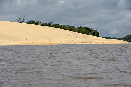 巴西阿廷斯附近Preguicas河上的Dunes图片
