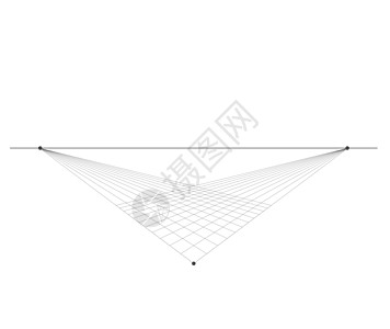 透视网格背景 3d 矢量图 模型投影背景模板 直线两点透视地平线透视shem作品细胞设计师方案角落技术等距学位绘画工作图片