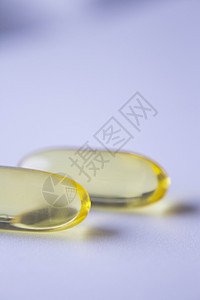 鱼油囊药物凝胶鳕鱼养分医疗黄色白色药品饮食制药图片