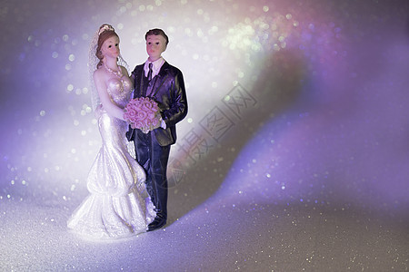 新娘和新郎标准数字庆典幸福夫妻蛋糕娃娃传统塑料妻子装饰品婚姻图片