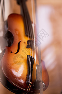 微型小提琴棕色细绳木头黑色古董中提琴收藏乐器乐队纪念品图片