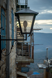 一条街灯 Safed(Tzfat)图片