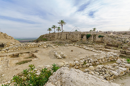 Tel Megiddo国家公园考古遗骸废墟电话旅游古董国家爬坡旅行城市棕榈世界末日图片