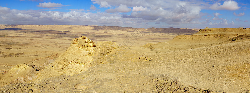 拉蒙来自阿尔登山Makhtesh craster风景旅行砂岩公园地貌全景陨石内盖夫踪迹峡谷图片