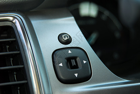 侧镜面开关控制安全运输控制板运动按钮司机奢华窗户镜子加热背景图片