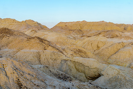 马尔斯通岩层矿物小时蓝色地质学风景死海岩石编队旅行石头图片