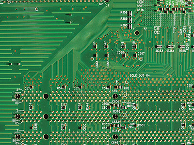 印刷电路板电容器电子蚀刻技术木板痕迹电脑电阻器收音机电子产品图片