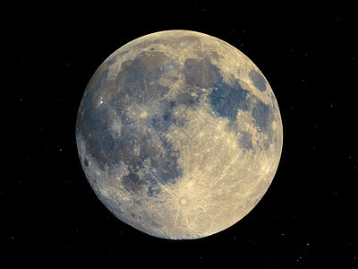 满月与望远镜 星空宇宙天文摄影天空卫星星星天文学月球月相图片