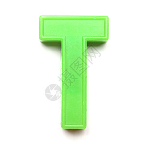 磁性大写字母 T玩具白色邮政字体游戏绿色塑料案件字母字符图片