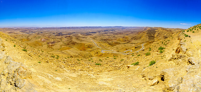 哈马赫特什哈加多尔景观地球石灰石侵蚀砂岩陨石地貌国家峡谷内盖夫地标图片