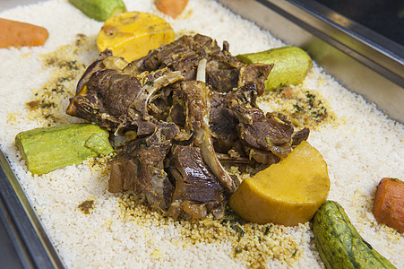 东边一家餐馆烤肉的羊肉托盘蔬菜自助餐奢华展示酒店美食土豆餐厅国际图片