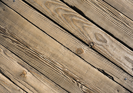 具有自然图案的旧木材纹理 质朴的风化谷仓木背景 钉子在日光下捕捉图片